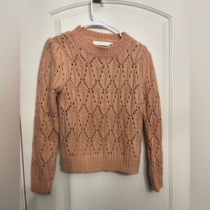 Astr Delicate Pink Knit Sweater
